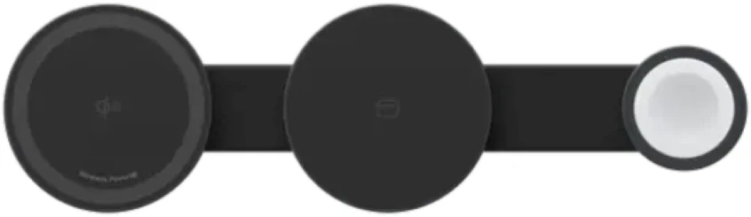 Anker MagGo Wireless Charging Station 3-in-1 Foldable Pad Schwarz